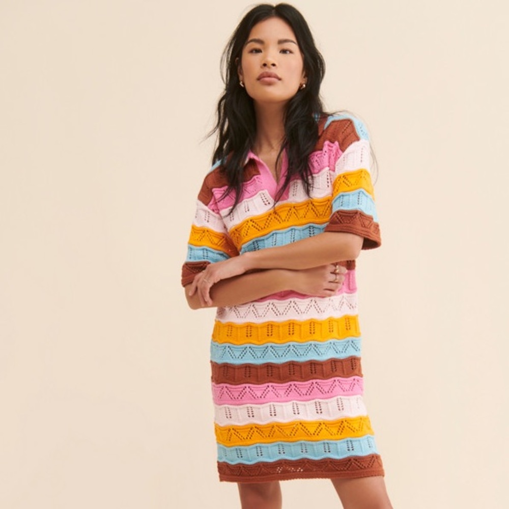 Callahan Anthropologie Marg Polo Mini Dress xs